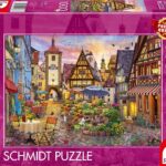Romantisches Bayern, Rothenburg ob der Tauber, 1000 Teile Puzzle